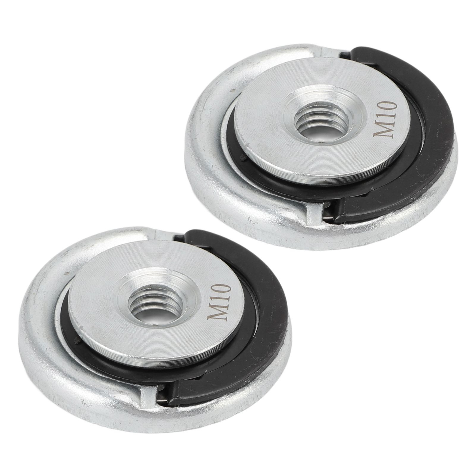 2pcs Angle Grinder Flange Nut Carbon Steel Quick Release M10 Grinder Locking view 4