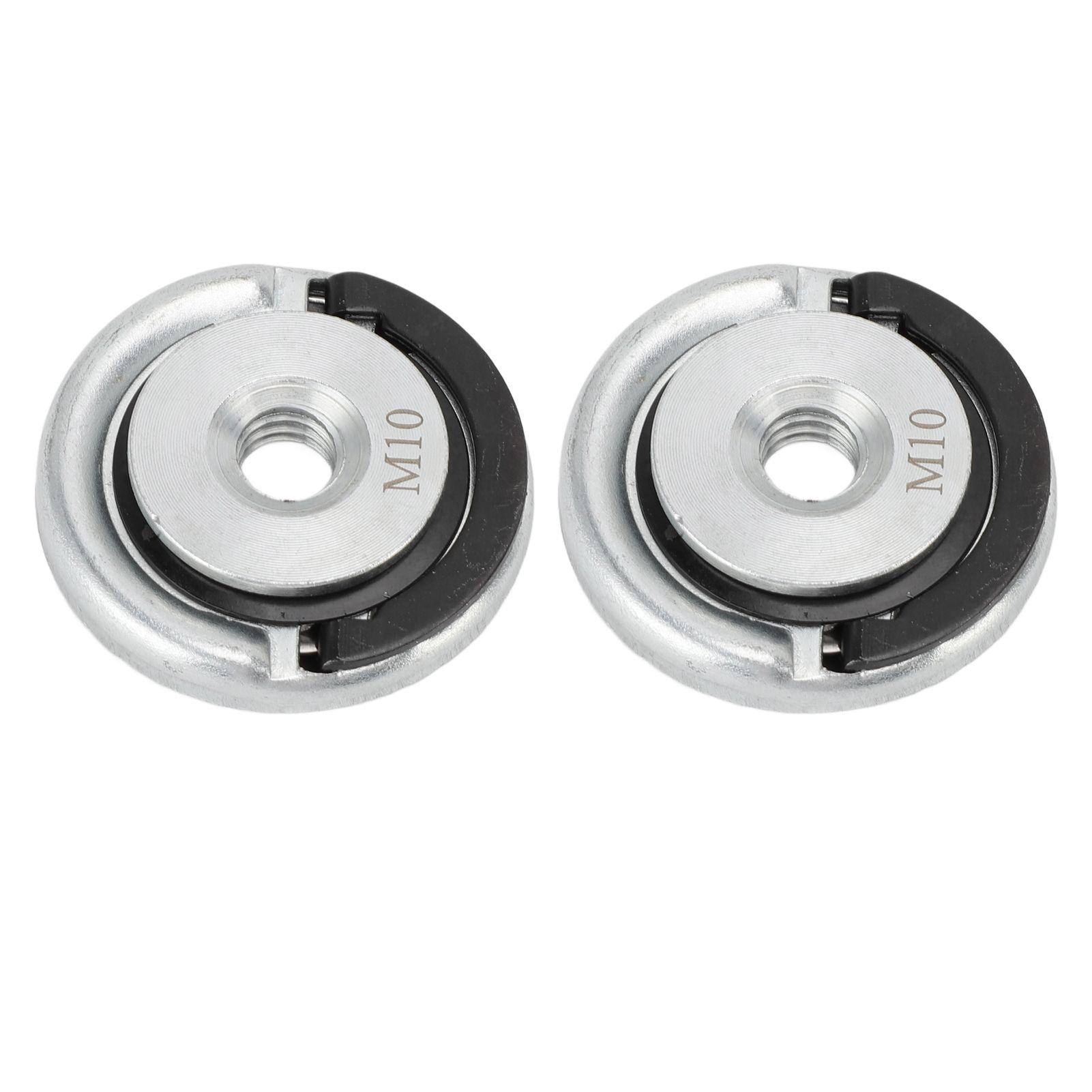 2pcs Angle Grinder Flange Nut Carbon Steel Quick Release M10 Grinder Locking view 6