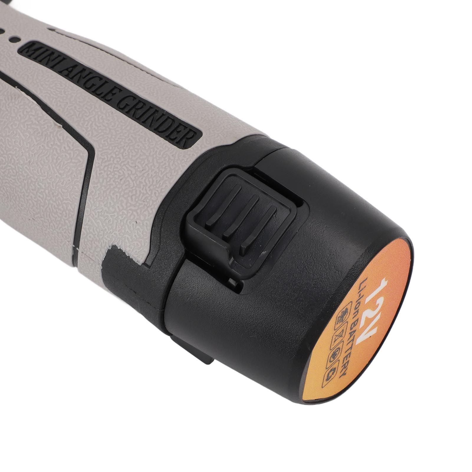 Cordless Angle Grinder with 2pcs 12V 1500mAh Batteries 19500rpm Electric Angle view 7
