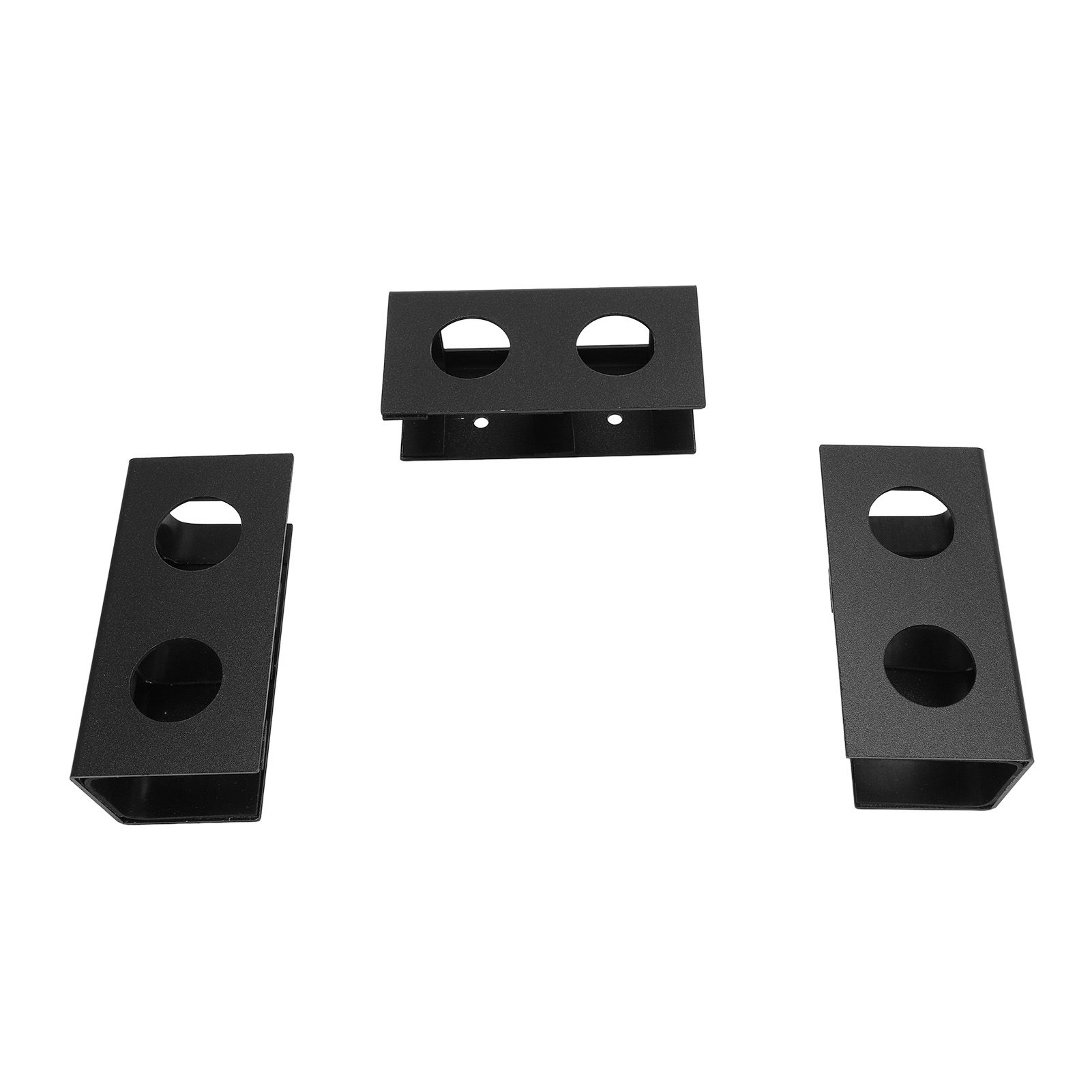 Under Desk Laptop Mount Aluminum Alloy Metal Under Desk Shelf Device Holder