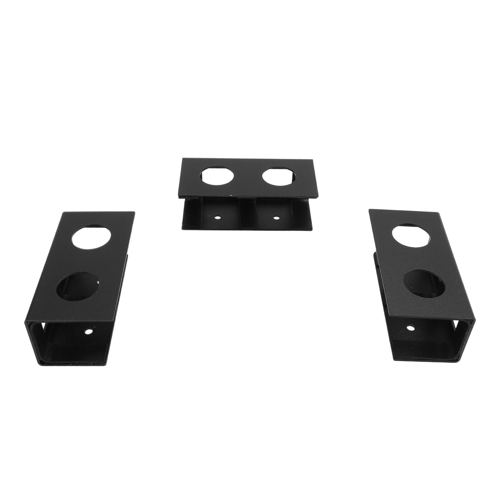 Under Desk Laptop Mount Aluminum Alloy Metal Under Desk Shelf Device Holder view 10