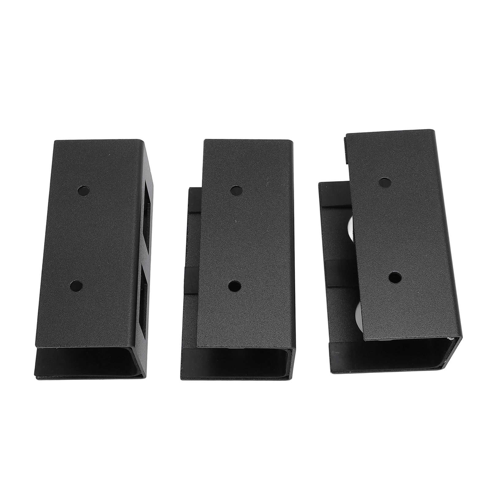 Under Desk Laptop Mount Aluminum Alloy Metal Under Desk Shelf Device Holder view 12