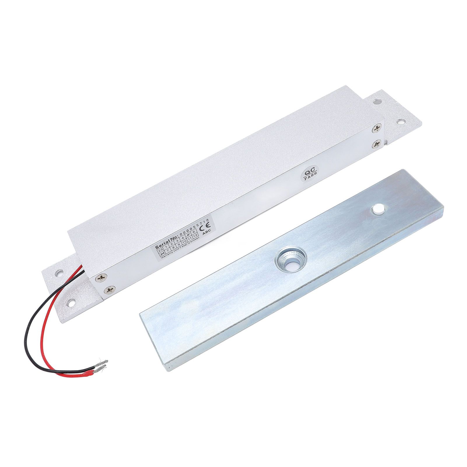 280KG Electric Magnetic Lock Aluminum Alloy 12V NC Mode Electromagnetic Lock view 9