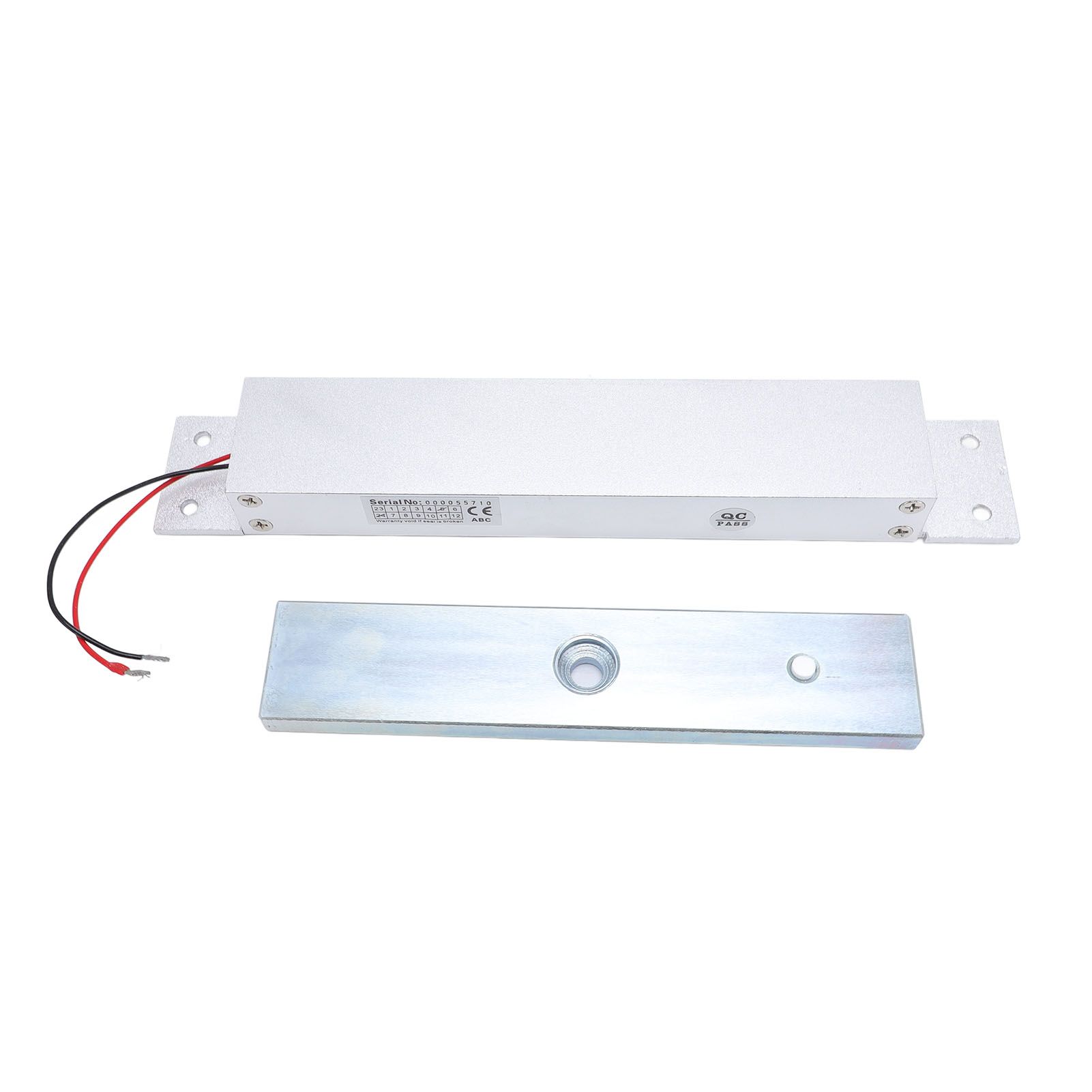 280KG Electric Magnetic Lock Aluminum Alloy 12V NC Mode Electromagnetic Lock view 11