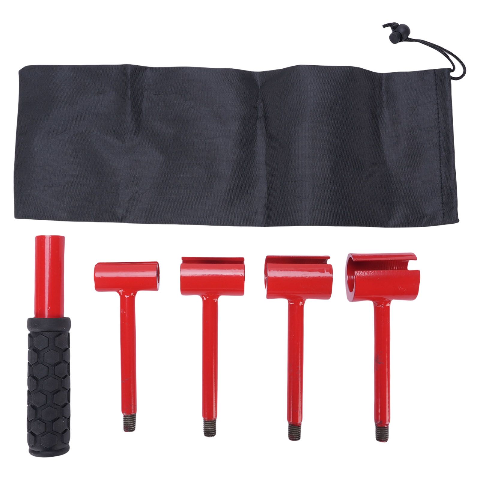 Door Hinge Adjustment Tool Kit 4 in 1 Steel Silicone Hinges Gap Adjusting view 3