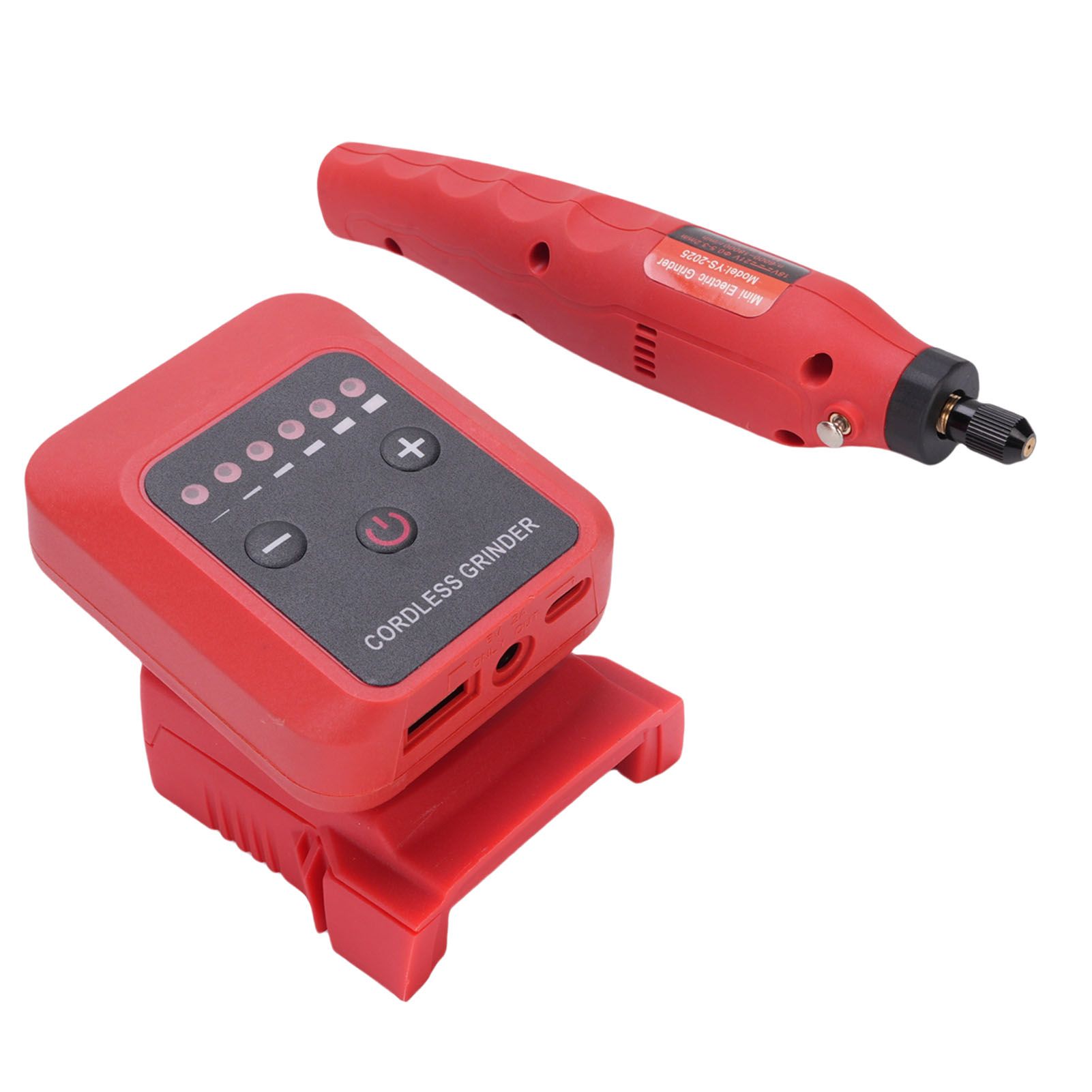 Small Cordless Grinder 20V Rechargeable Battery Powered Drill 6000-18000rpm view 6
