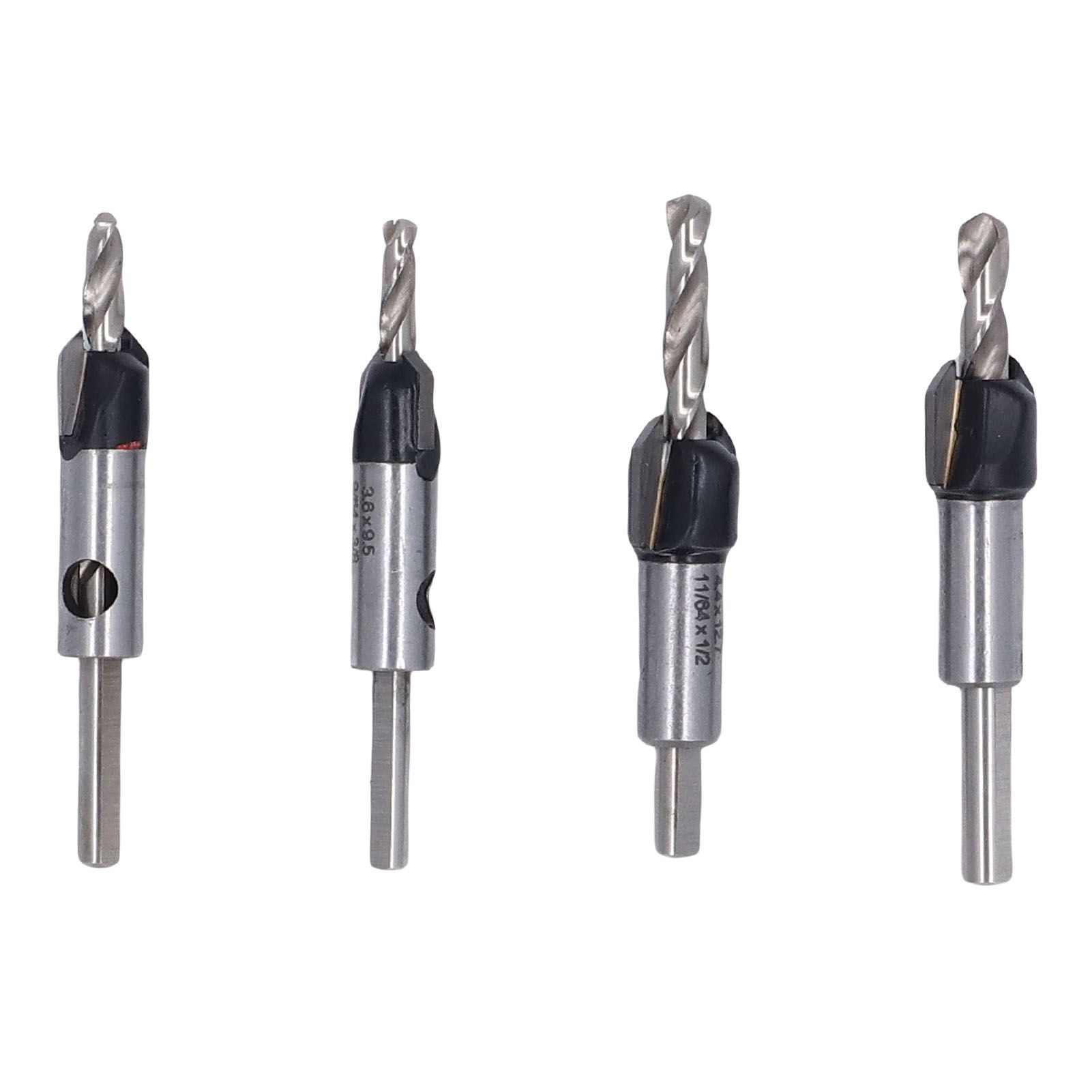 Countersink Drill Bit Set with Adjustable Depth Stop Counter Sink Drill Bits view 5