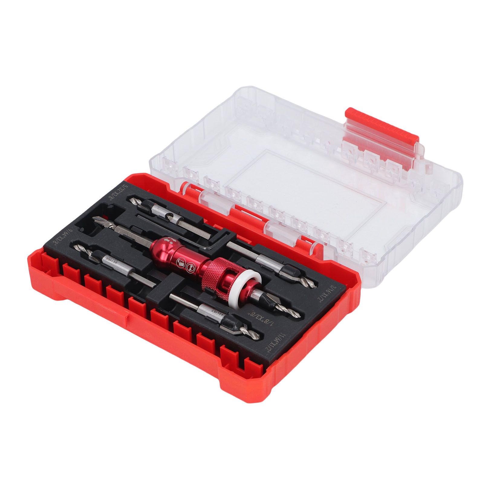 Countersink Drill Bit Set with Adjustable Depth Stop Counter Sink Drill Bits view 8