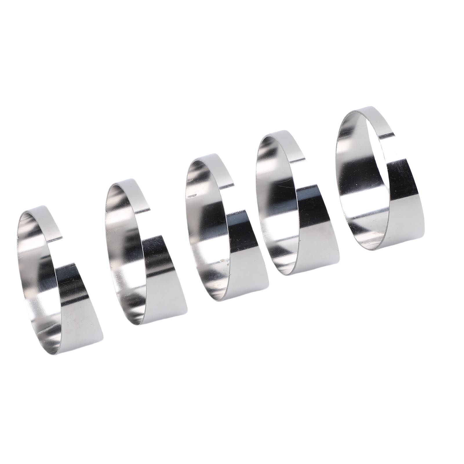 5Pcs 304 Stainless Steel Pie Cuts Tight Radius Deburred Not Welded for view 10