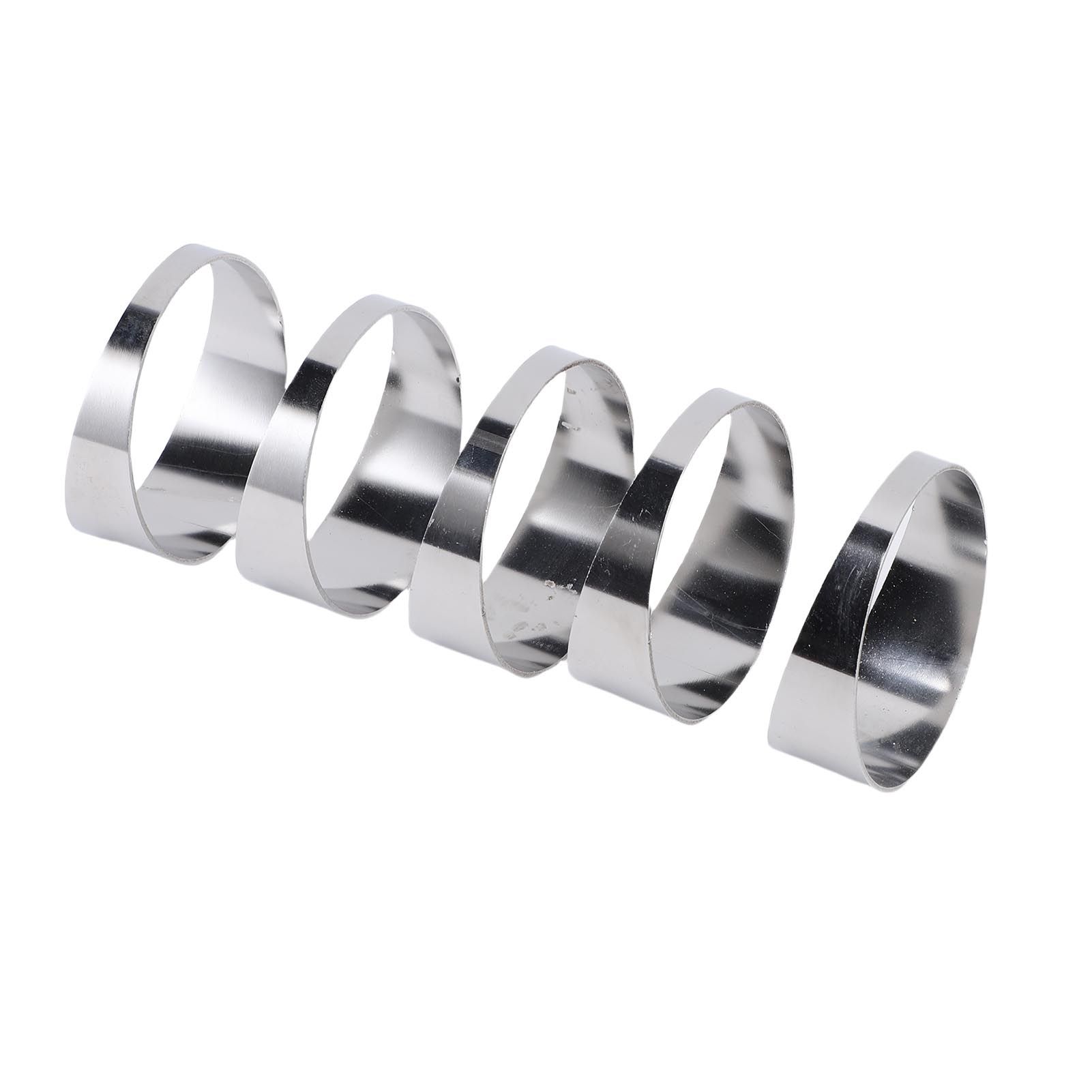 5Pcs 304 Stainless Steel Pie Cuts Tight Radius Deburred Not Welded for view 8