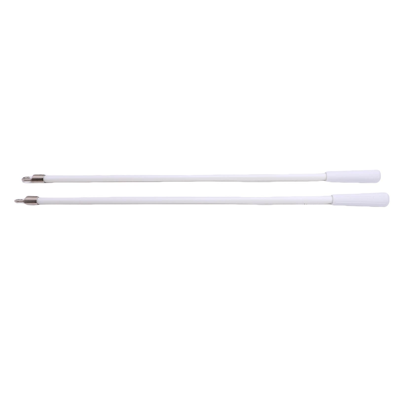 2pcs Blind Wands Vertical Blinds Stick Replacement with Hook Handle White view 6