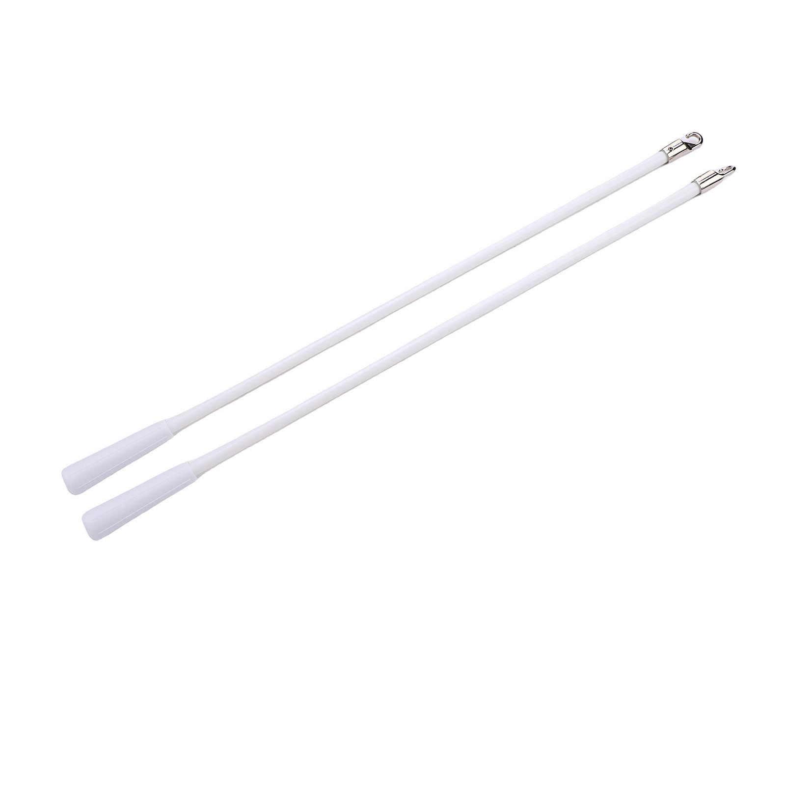 2pcs Blind Wands Vertical Blinds Stick Replacement with Hook Handle White view 10