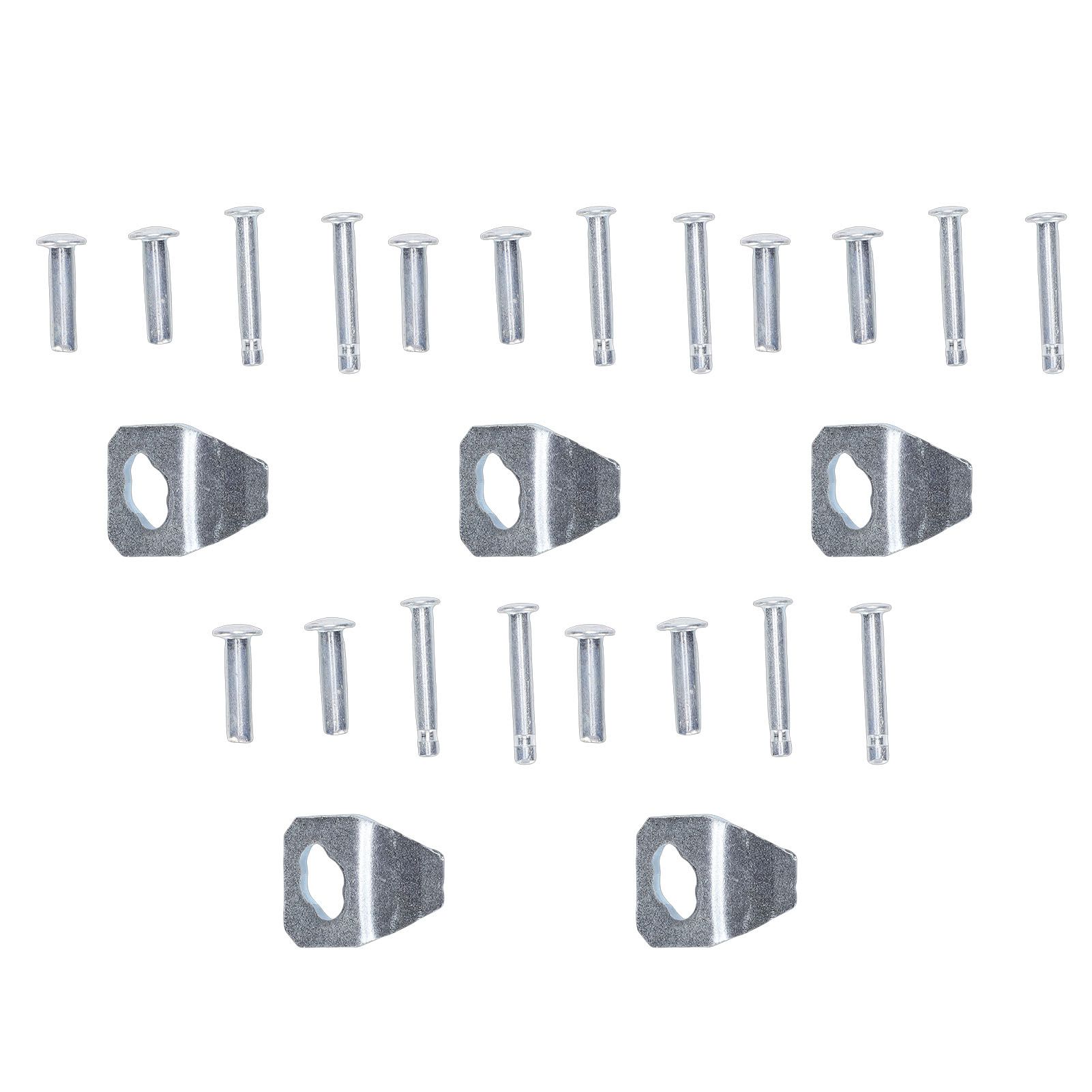 5PCS Metal Sheets Kit Fit for Andersen Screen Door Closer Stainless Steel Door