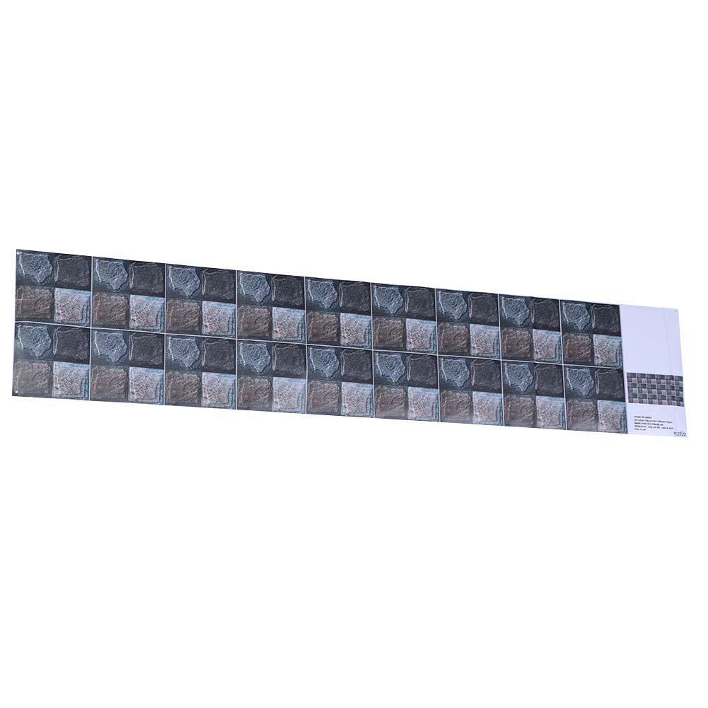 Waterproof Self Adhesive Wall Tile Sticker Peel Stick Decor for Bathroom view 3