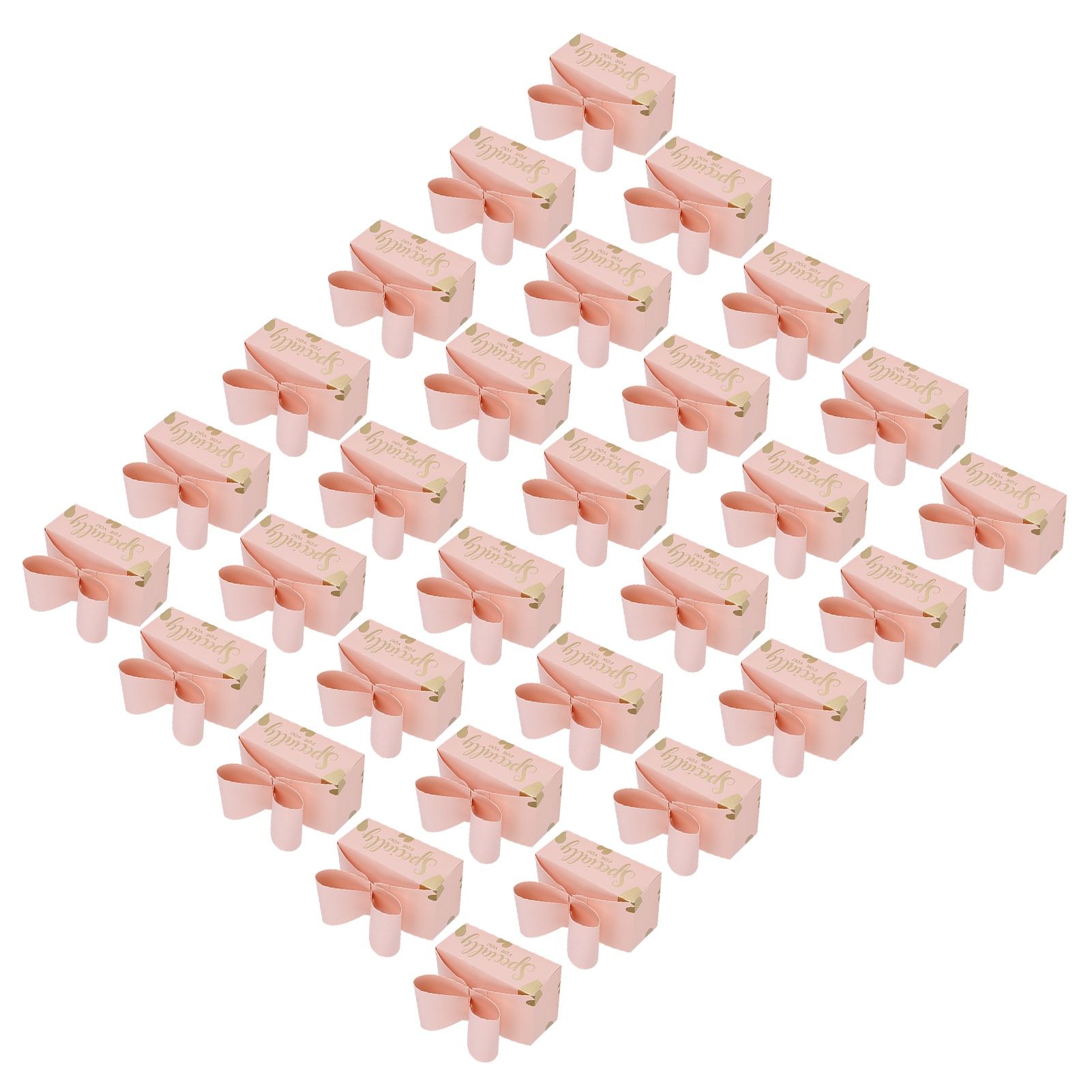 30PCS Bowknot Candy Boxes Gift Treat Boxes for Cookies Party Christmas view 6