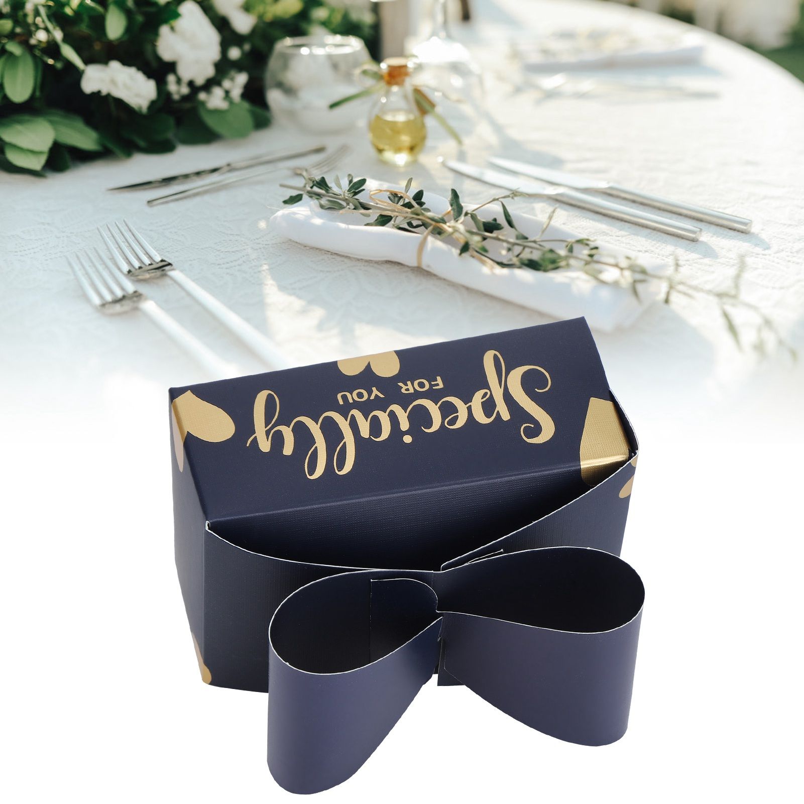 30PCS Bowknot Candy Boxes Gift Treat Boxes for Cookies Party Christmas view 9