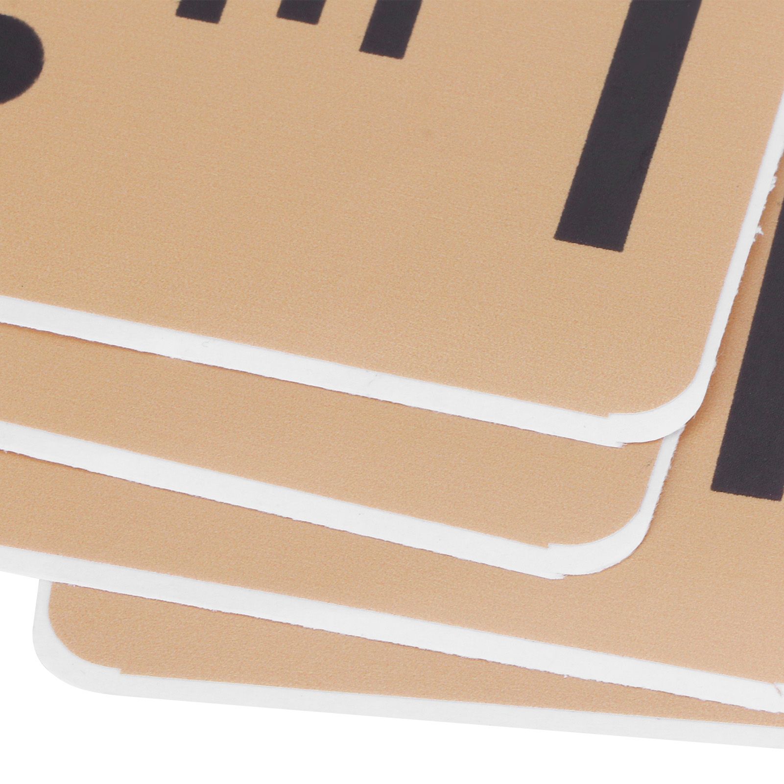 2Set Floor Sticker Safety Distance Sign Marker Warning Decal for Store view 12
