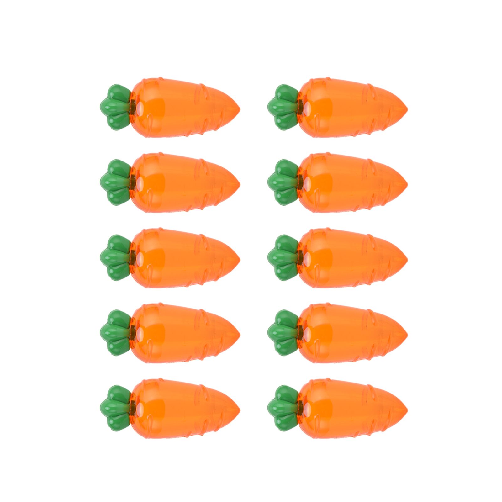 10PCS Carrot Shaped Candy Box Plastic Candy Case Container for Wedding Favor view 8