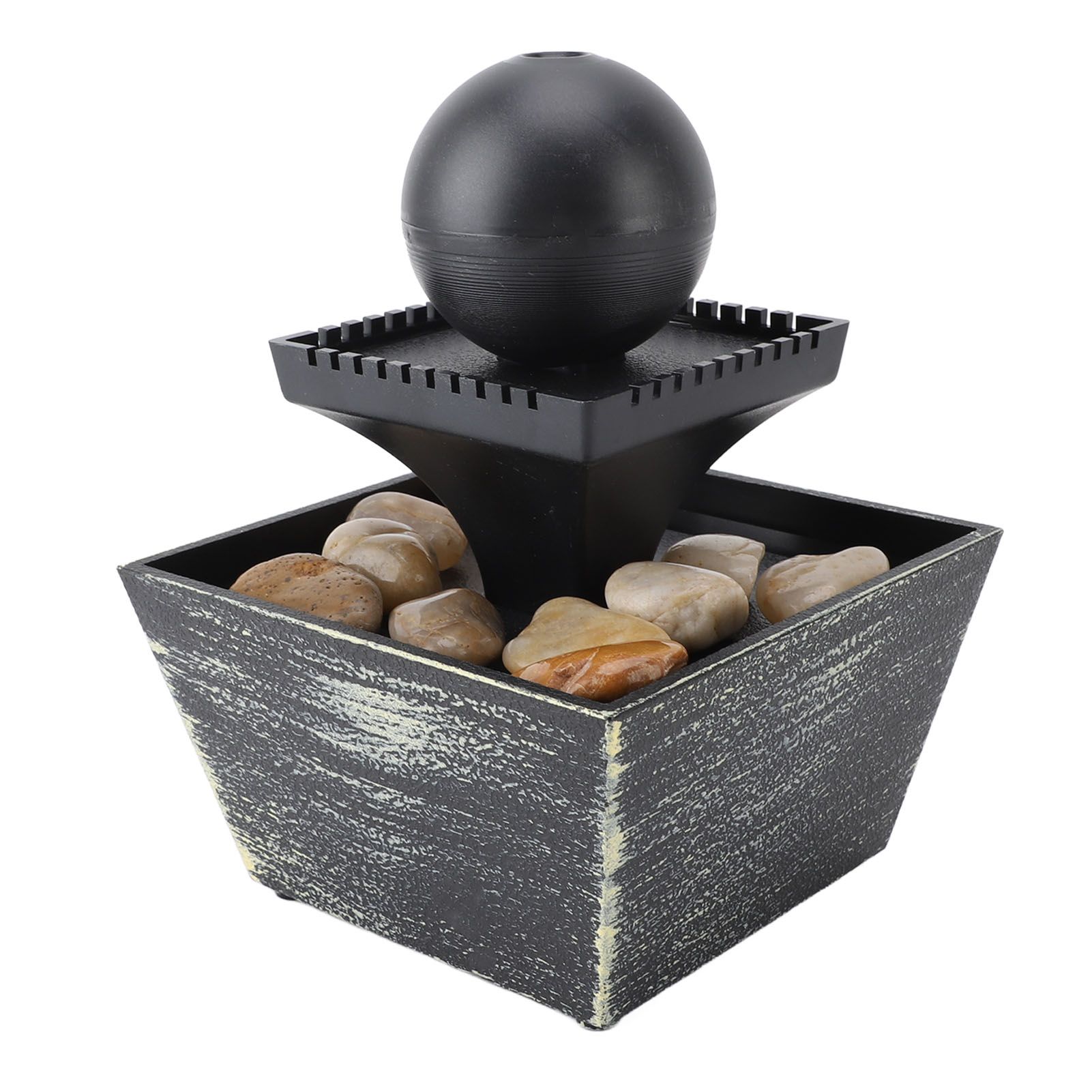 Indoor Tabletop Water Fountain Relaxation Feng Shui Desktop Ball Fountain with view 4