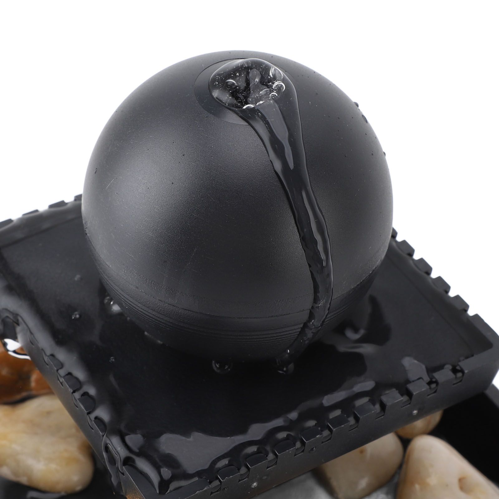 Indoor Tabletop Water Fountain Relaxation Feng Shui Desktop Ball Fountain with view 7