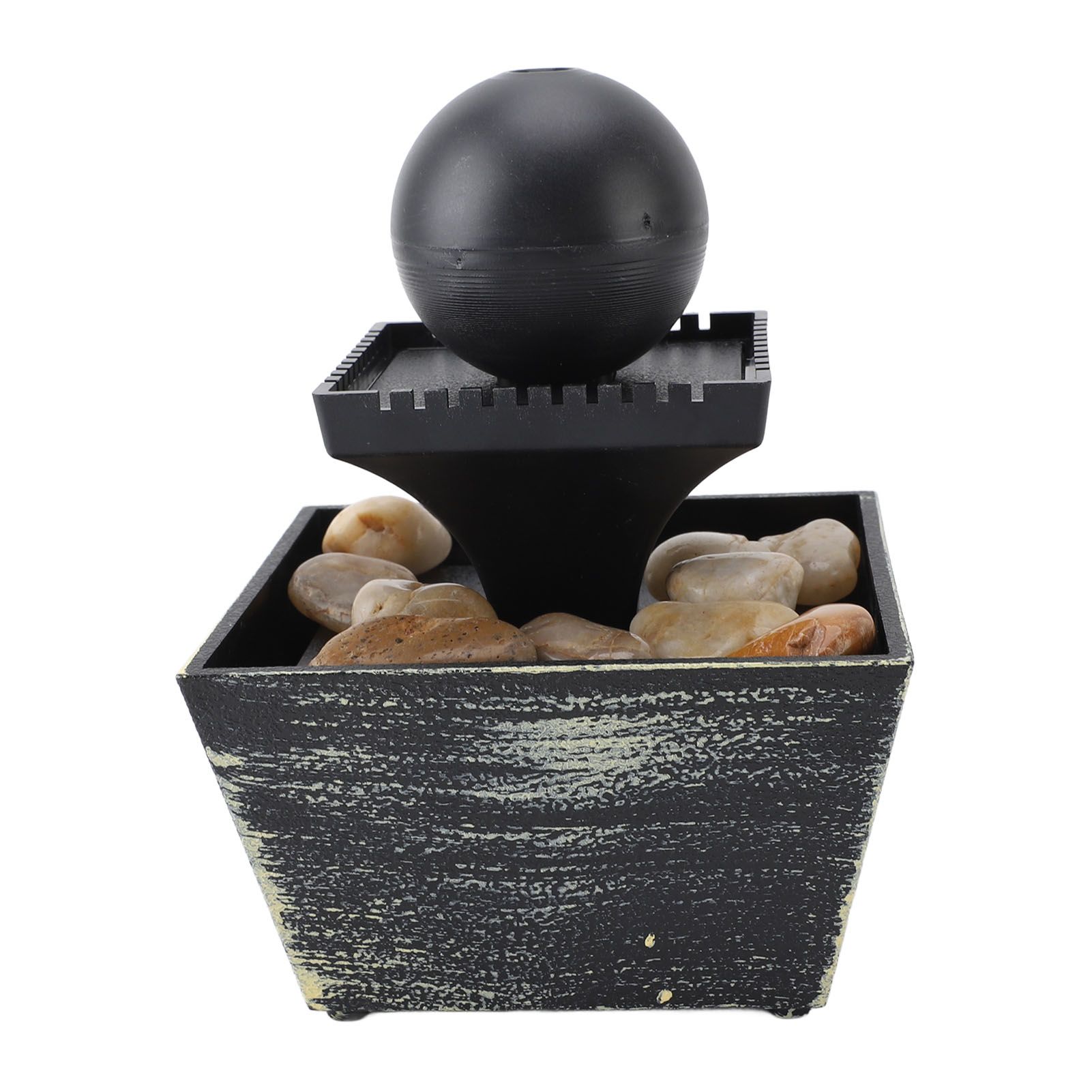 Indoor Tabletop Water Fountain Relaxation Feng Shui Desktop Ball Fountain with view 8