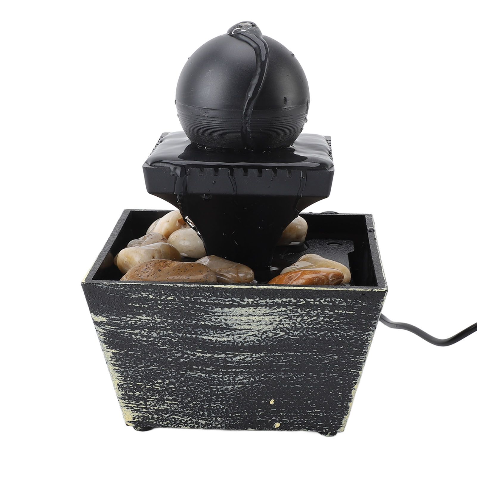 Indoor Tabletop Water Fountain Relaxation Feng Shui Desktop Ball Fountain with view 12