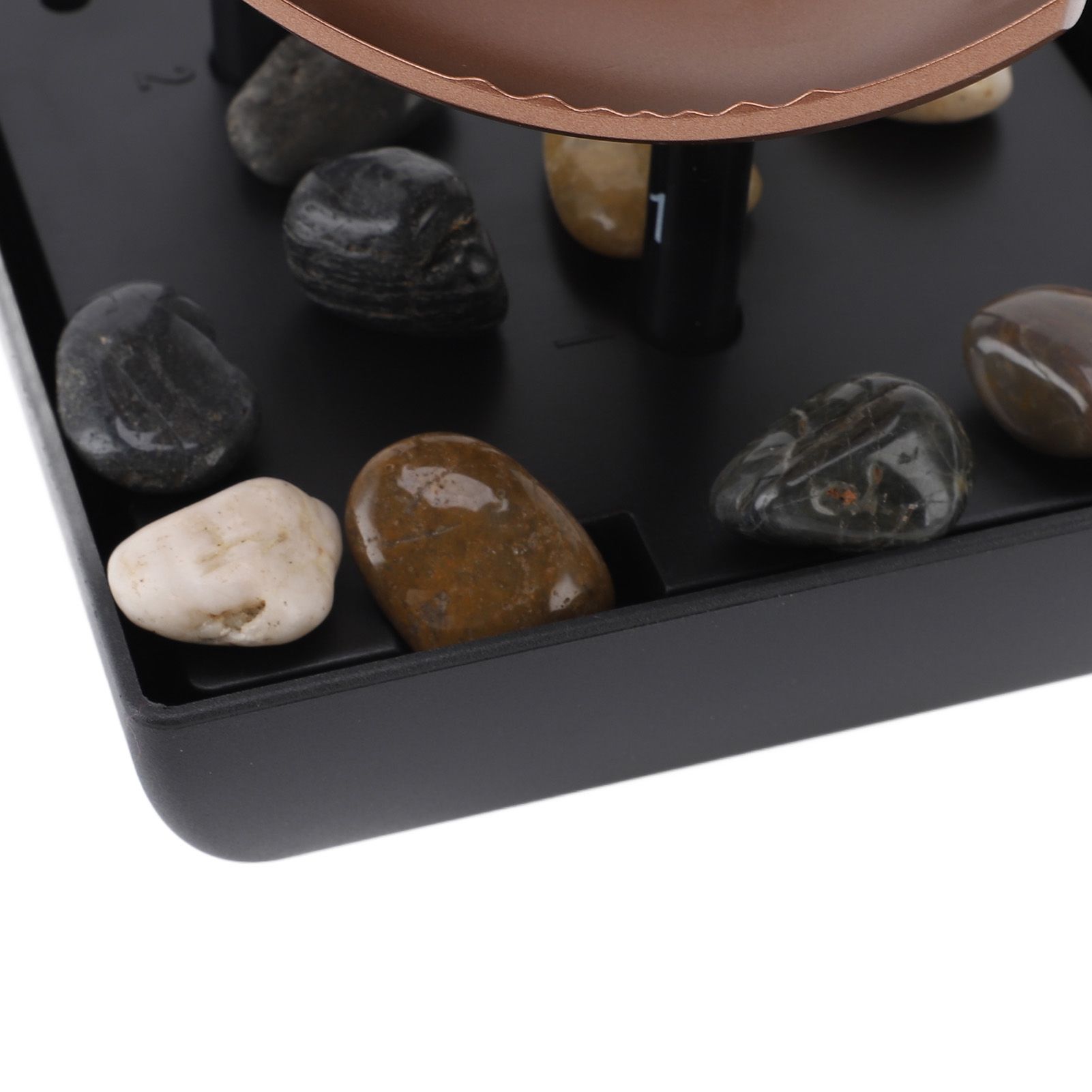 Tabletop Water Fountain USB Circulating Water with LED Light Desktop Rock view 7