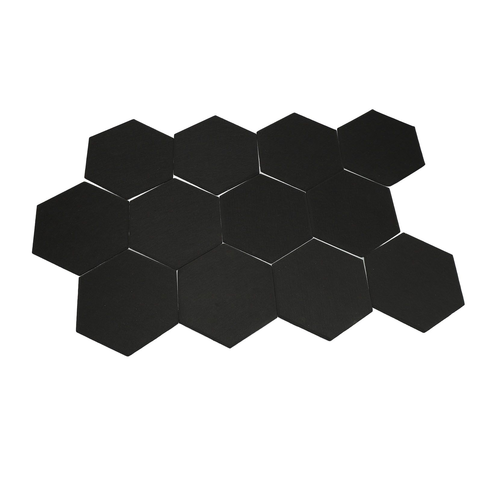 12Pcs Hexagon Acoustic Panel Polyester High Density Sound Absorbing Panel view 9