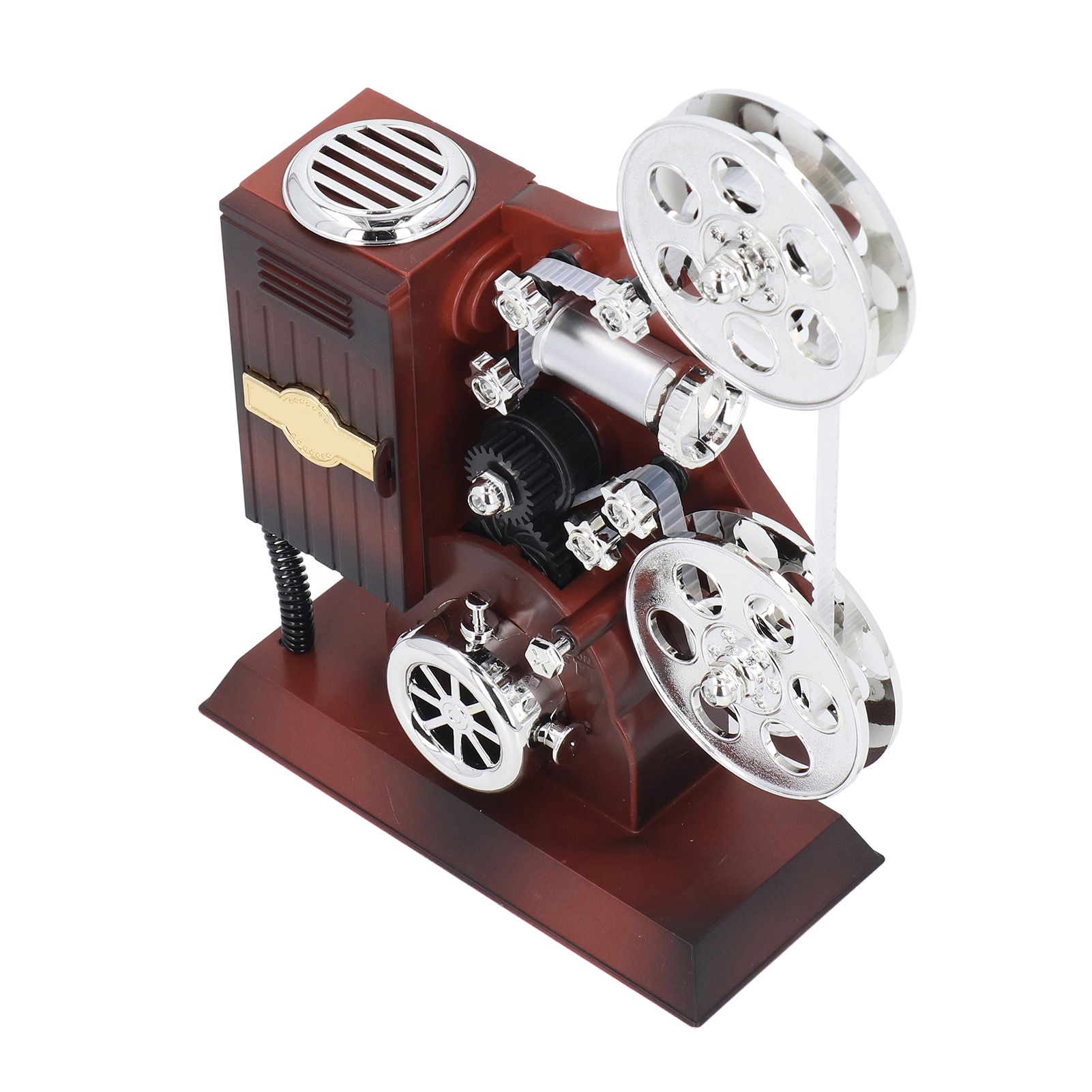 Vintage Movie Film Projector Music Box ABS Antique Wind Up Music Box for Movie view 4