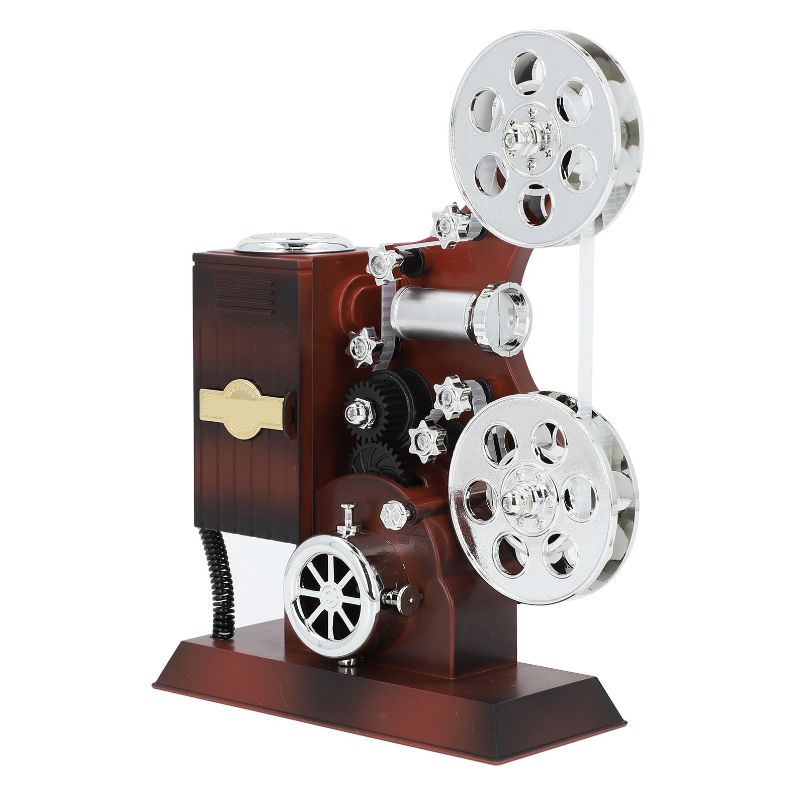 Vintage Movie Film Projector Music Box ABS Antique Wind Up Music Box for Movie view 6