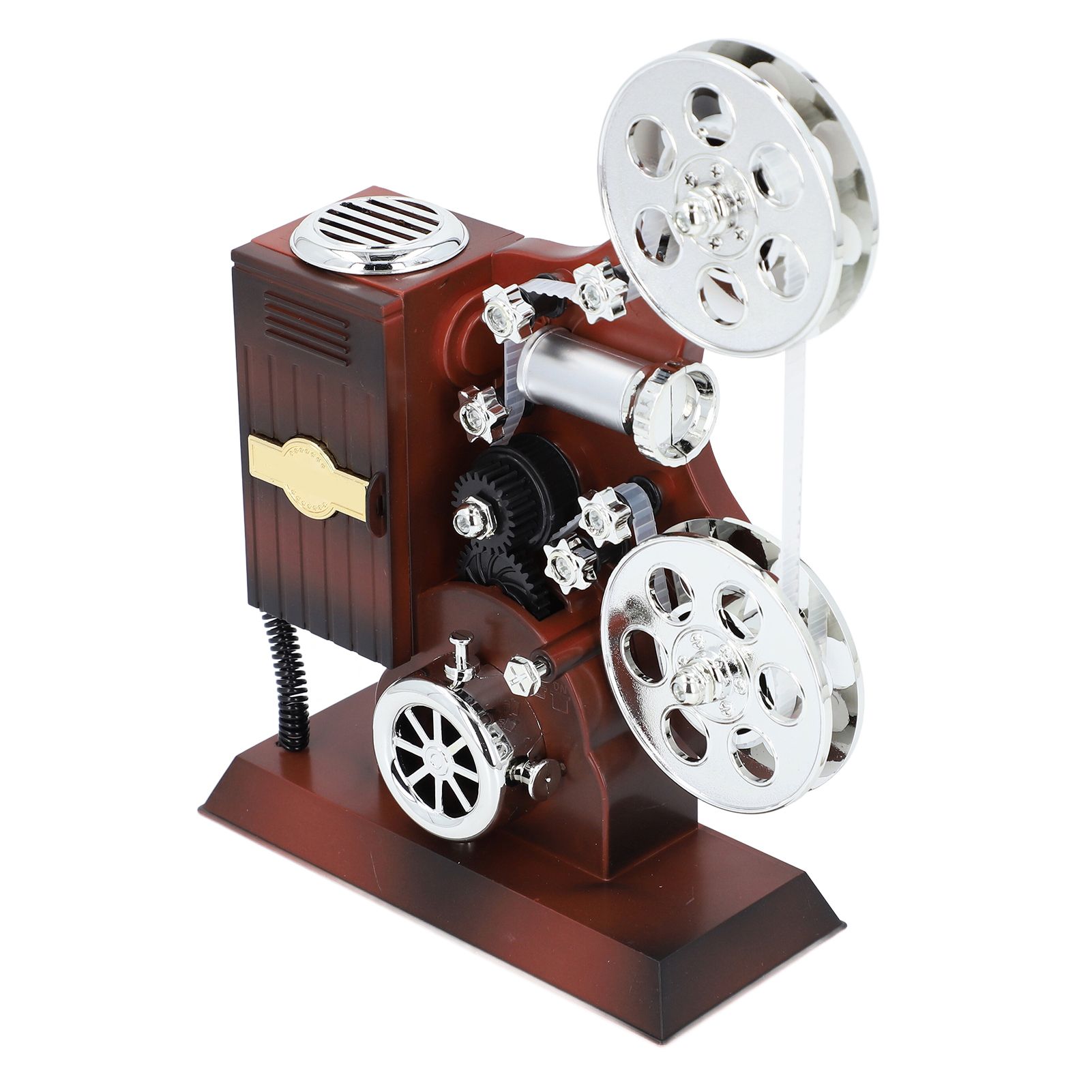 Vintage Movie Film Projector Music Box ABS Antique Wind Up Music Box for Movie view 11