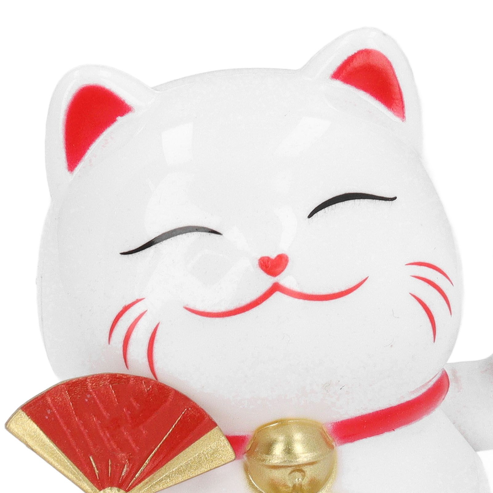 2inch Solar Fortune Cat with Clear Box Solar Powered Lucky Cat Waving Arm Set view 2