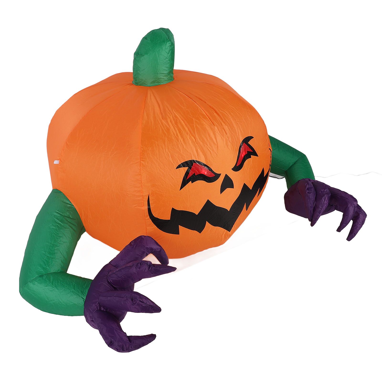 Inflatable Cute Pumpkin Ghost Blow Up Yard Outdoor Decoration Indoor Party view 9