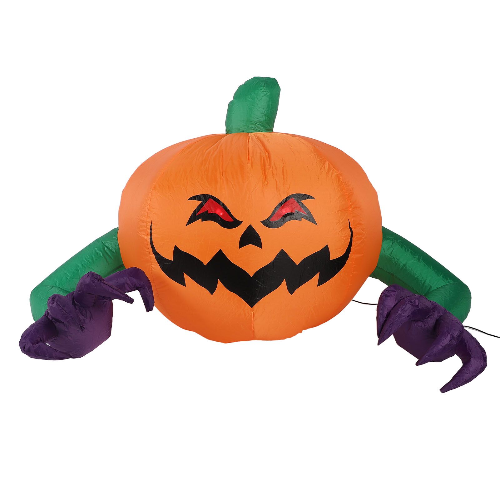 Inflatable Cute Pumpkin Ghost Blow Up Yard Outdoor Decoration Indoor Party view 10
