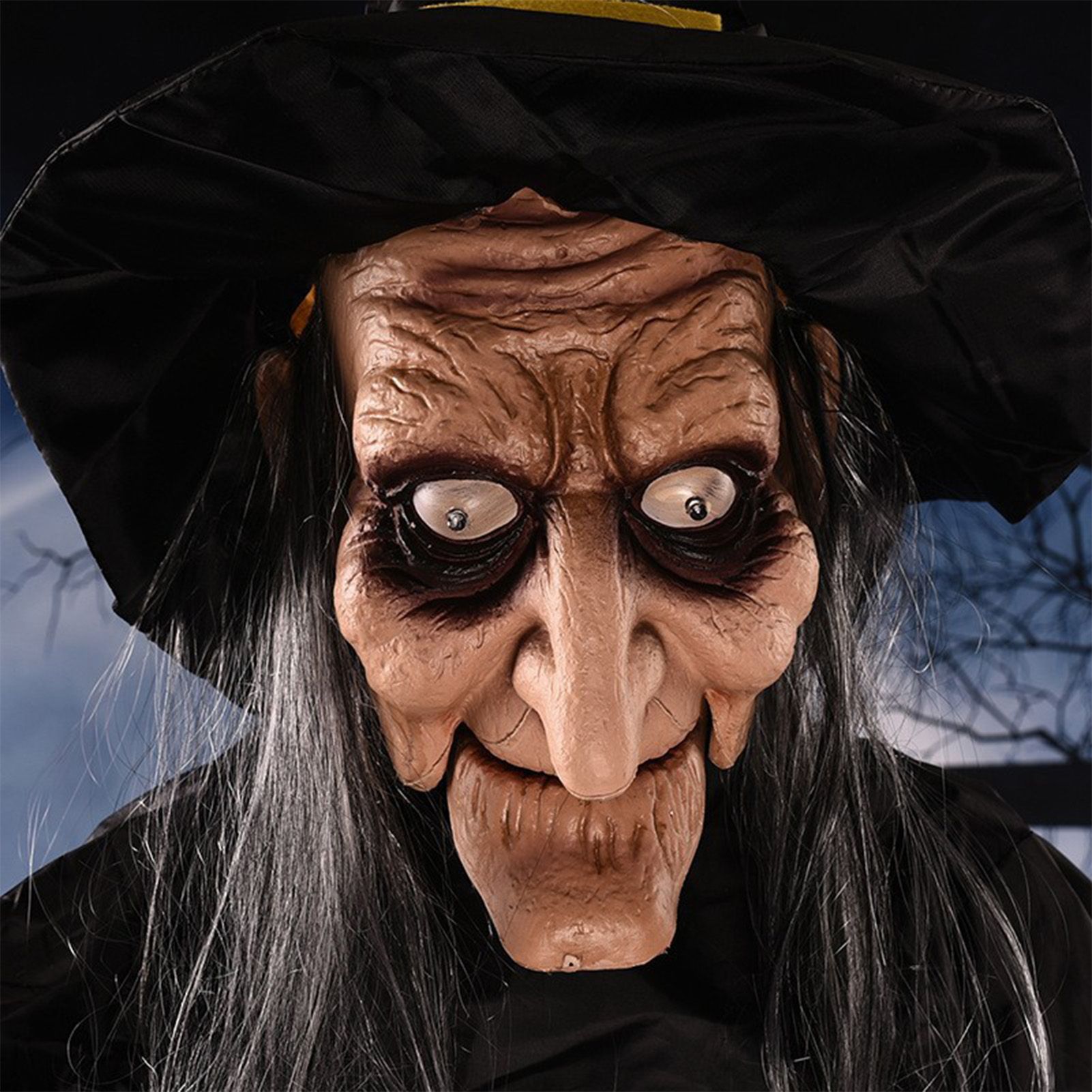 Festival Decoration Witch Sound Control Prop Ghost House Bar Toy Electric view 2