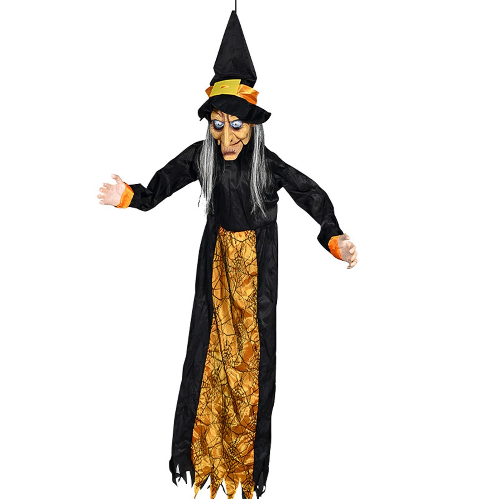Festival Decoration Witch Sound Control Prop Ghost House Bar Toy Electric view 3