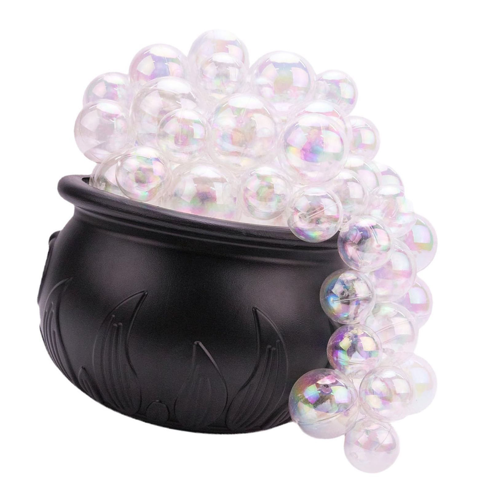 Purple Bubble Witch Jar Candy Jar Vintage Plastic Bubbling Cauldron Festival view 4