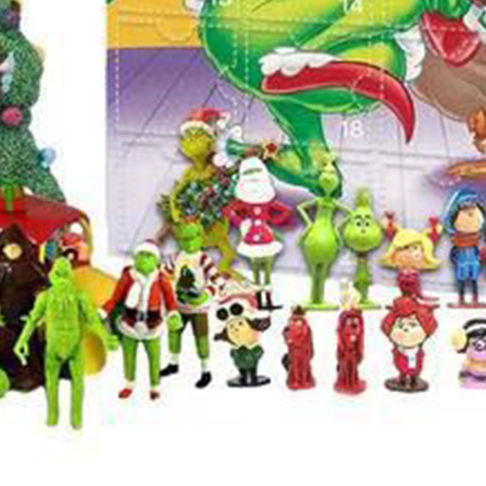 Advent Calendar Figures Cute Cartoon Countdown Calendar Blind Box for Kids view 2