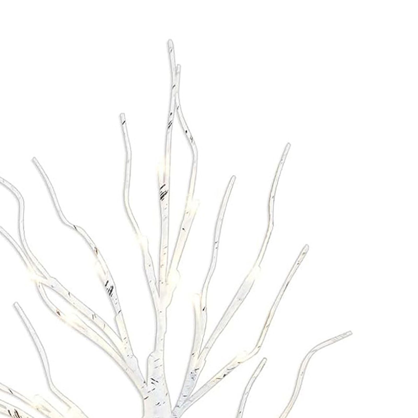Artificial Birch Tree with LED Lights Tabletop Centerpiece Multipurpose Light view 7