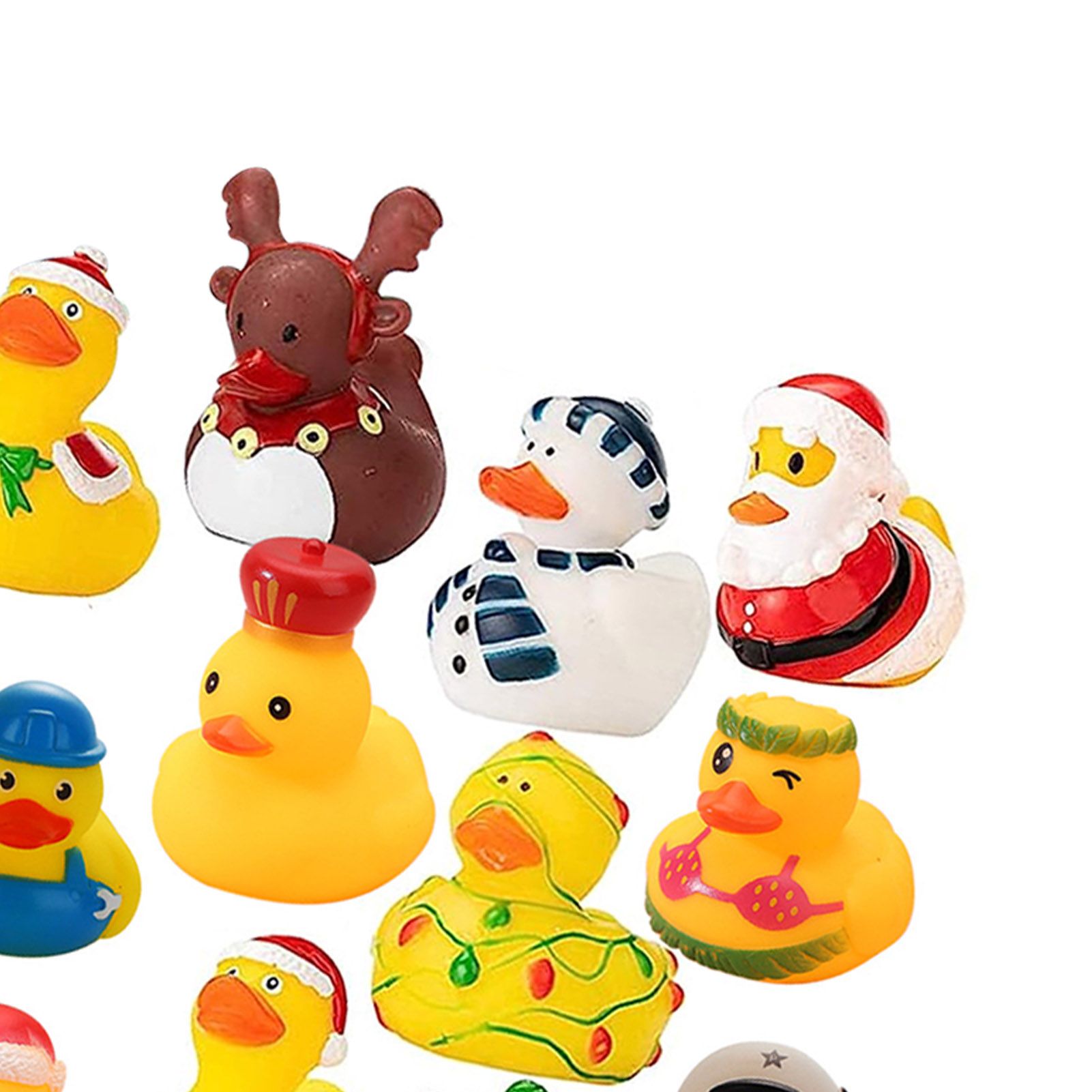 Xmas 24 Days Advent Calendar 24 Fun Ducks for Boys Girls Kids Toddlers Xmas view 2