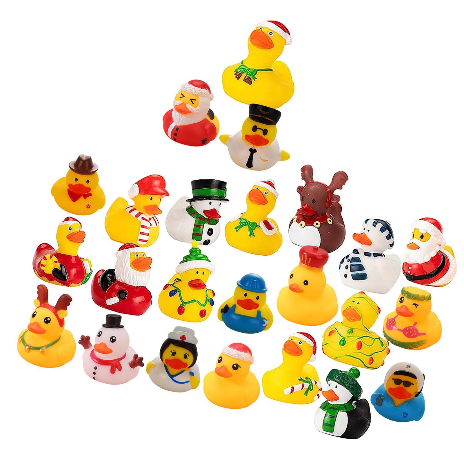 Xmas 24 Days Advent Calendar 24 Fun Ducks for Boys Girls Kids Toddlers Xmas view 6