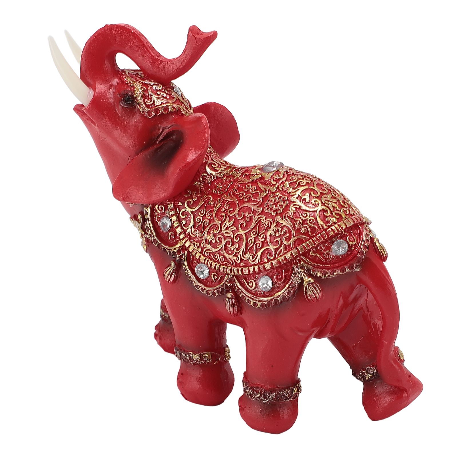 Elephant Statue Wealth Lucky Feng Shui Elephant Figurine Home Decor House view 8