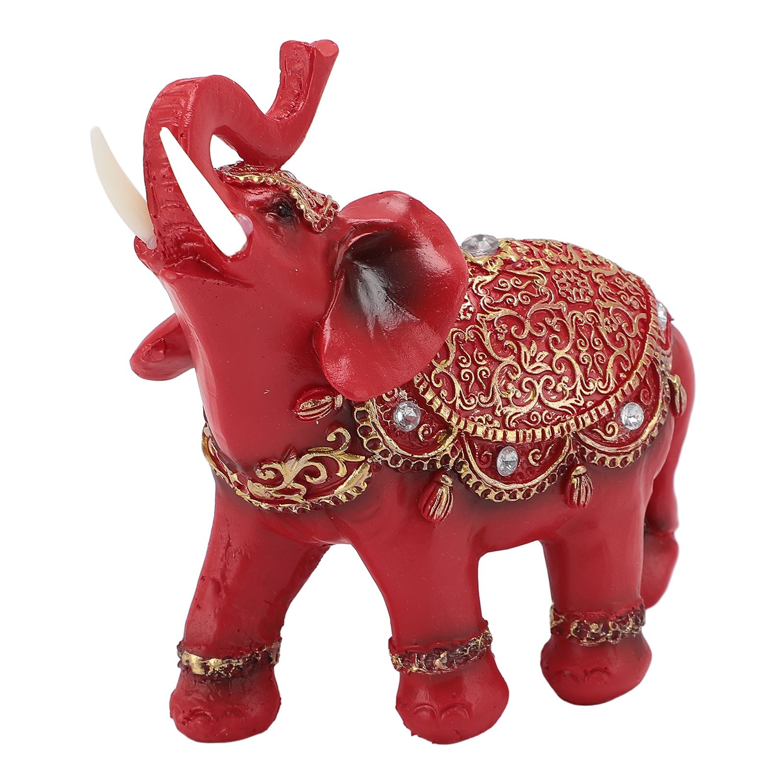Elephant Statue Wealth Lucky Feng Shui Elephant Figurine Home Decor House view 9