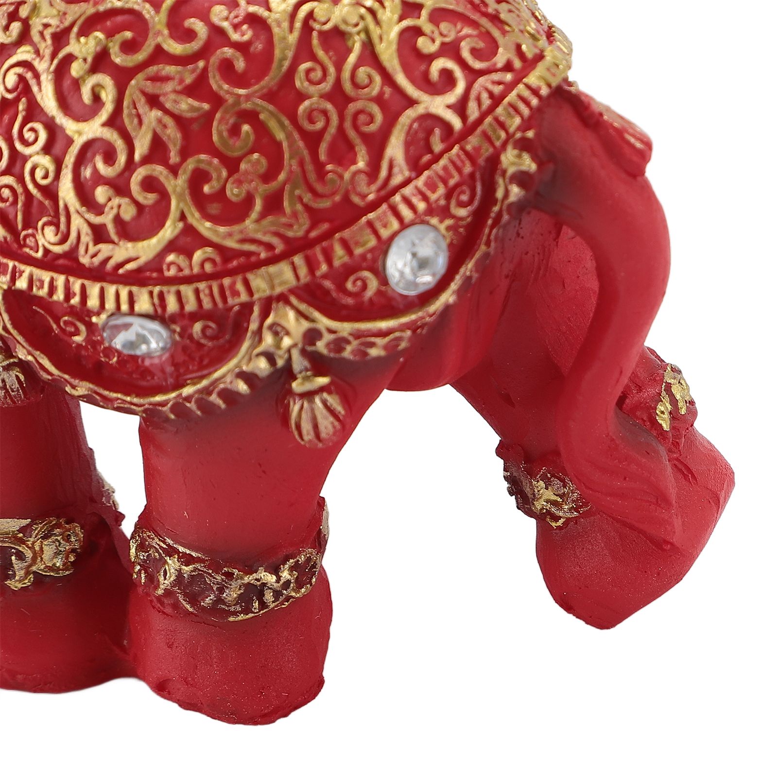 Elephant Statue Wealth Lucky Feng Shui Elephant Figurine Home Decor House view 5