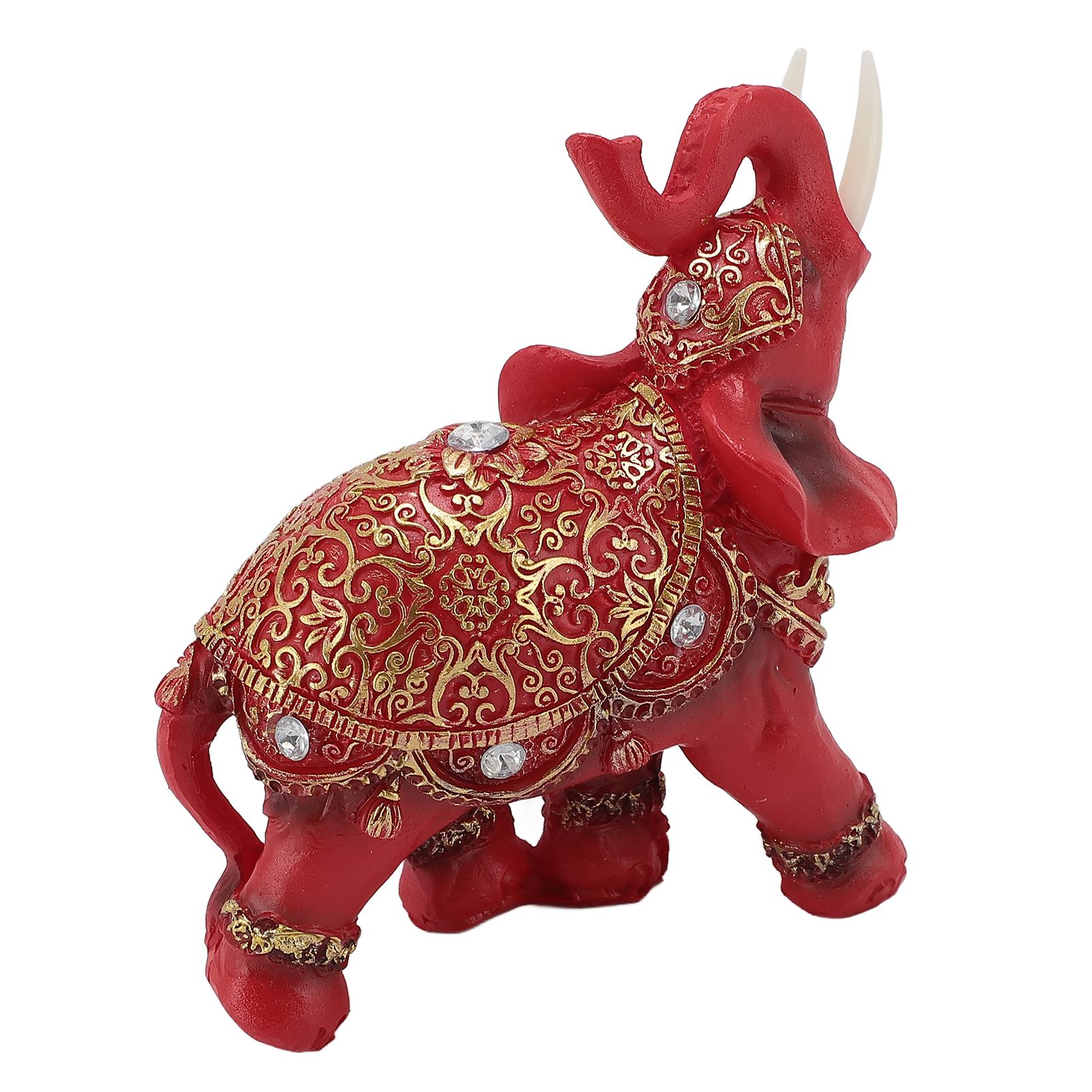 Elephant Statue Wealth Lucky Feng Shui Elephant Figurine Home Decor House view 6