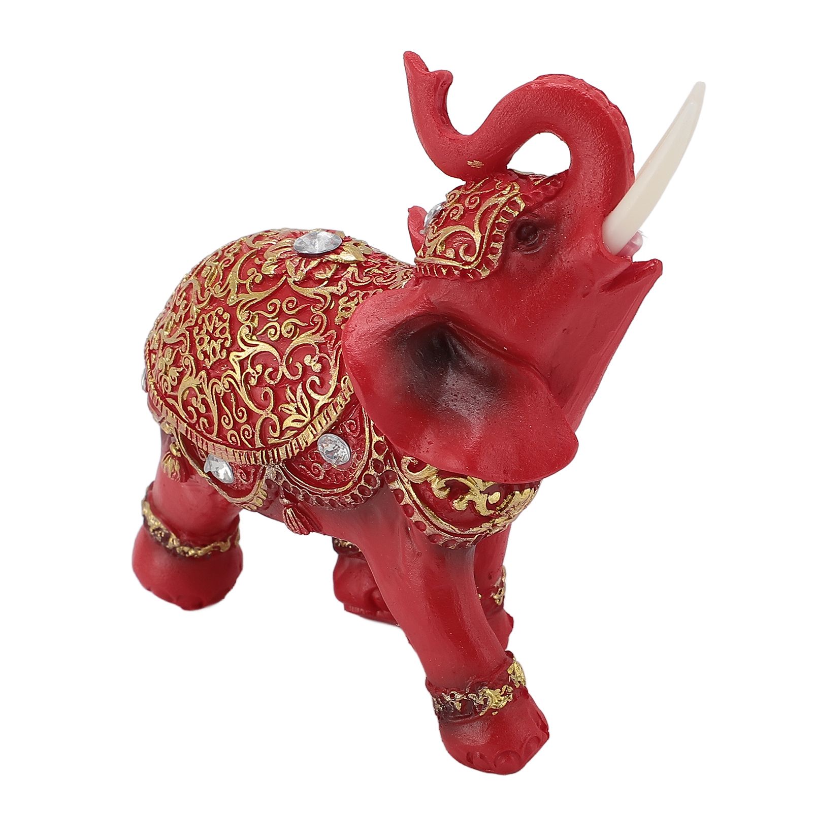 Elephant Statue Wealth Lucky Feng Shui Elephant Figurine Home Decor House view 10