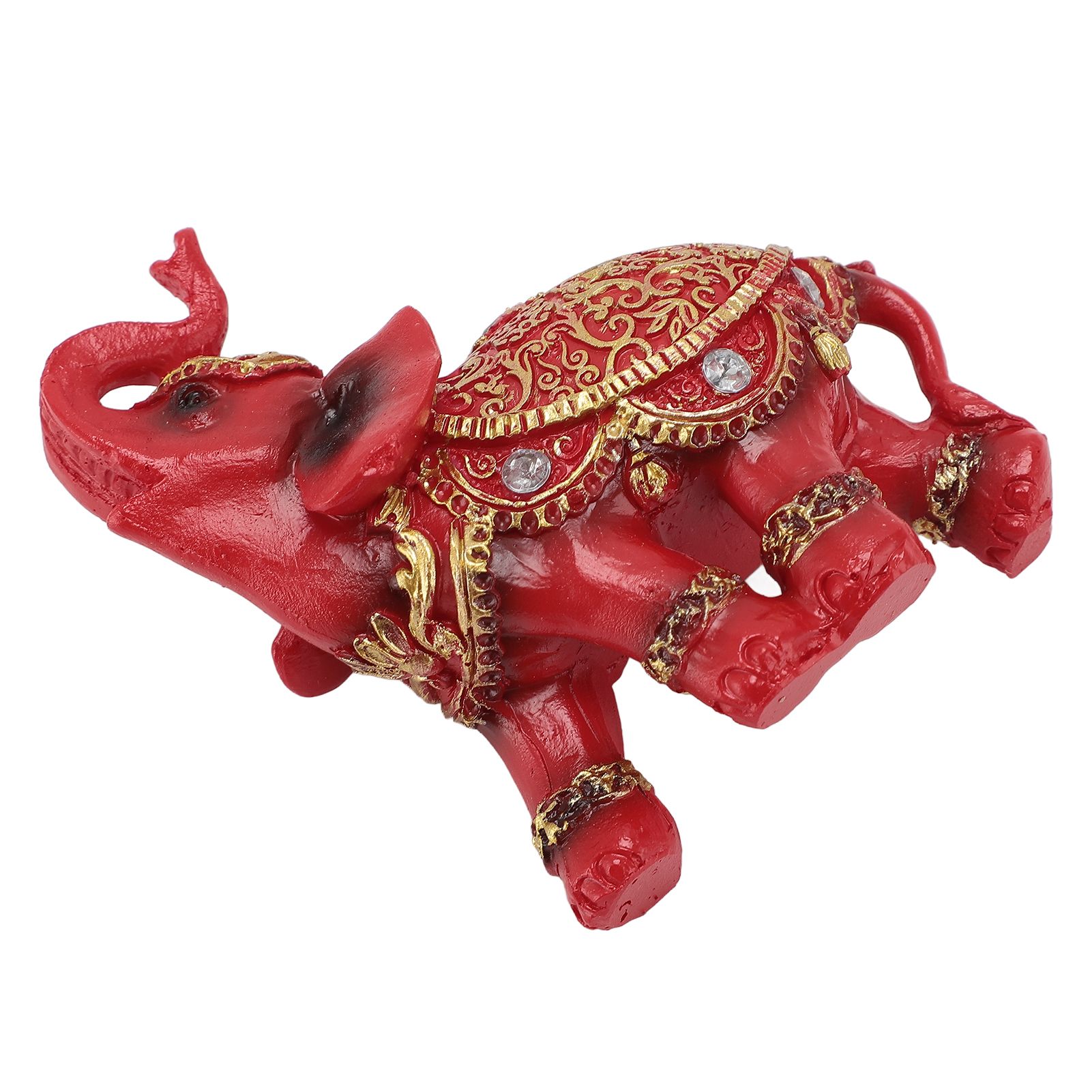 Elephant Statue Wealth Lucky Feng Shui Elephant Figurine Home Decor House view 4