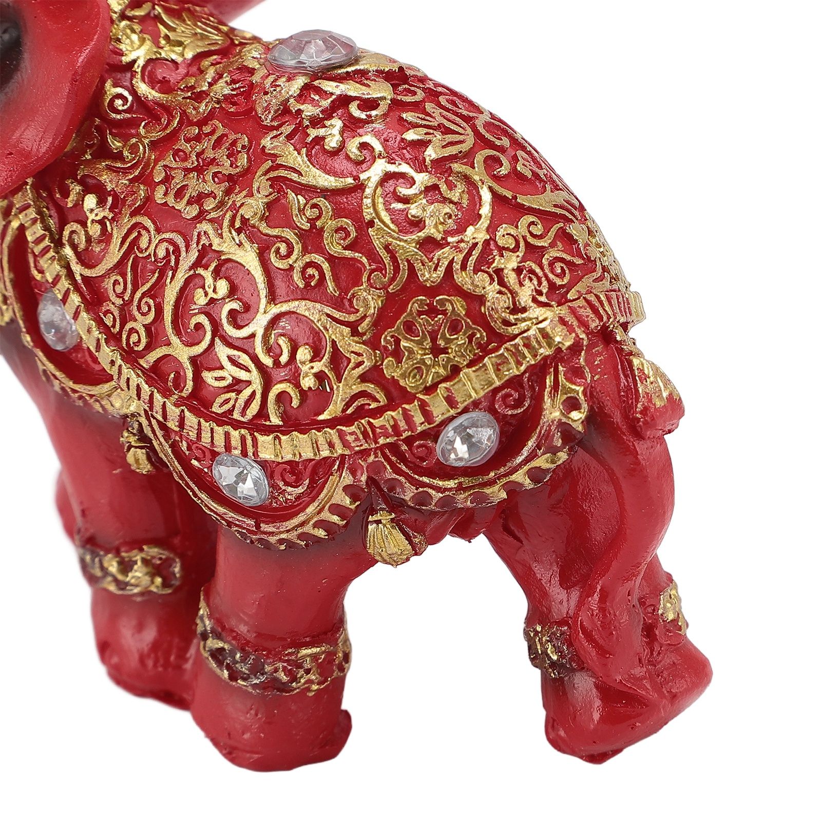 Elephant Statue Wealth Lucky Feng Shui Elephant Figurine Home Decor House view 5