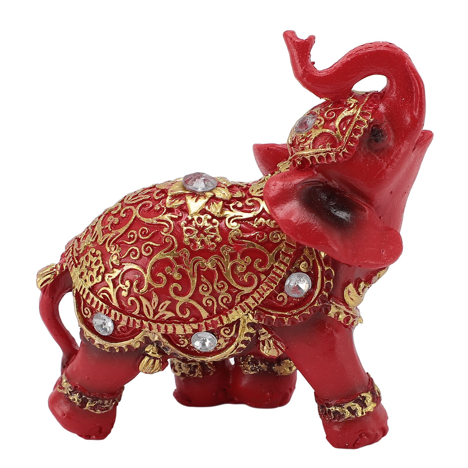 Elephant Statue Wealth Lucky Feng Shui Elephant Figurine Home Decor House view 8