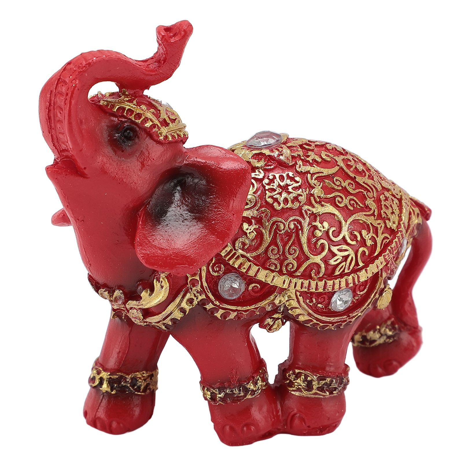 Elephant Statue Wealth Lucky Feng Shui Elephant Figurine Home Decor House view 11